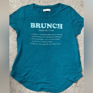Short sleeve “Brunch” tee